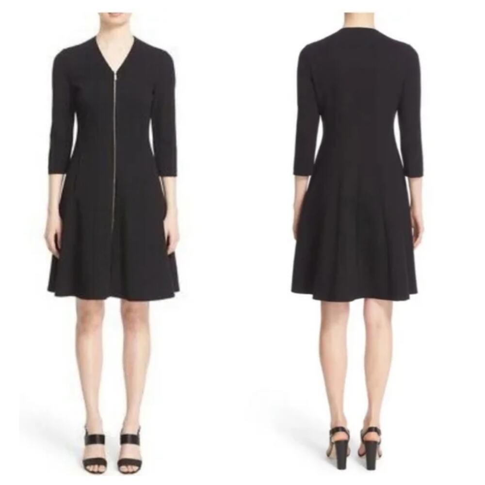 Lafayette 148 New York Rosalie A Line Dress Size 8 - Picture 3 of 9